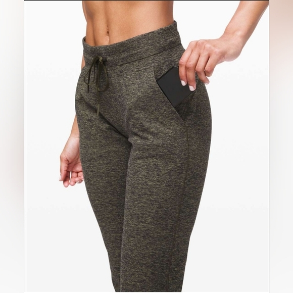 Lululemon Ready To Rulu Pant *29” Jogger Size 2 Heathered Utilitarian Black - Picture 4 of 14